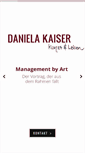 Mobile Screenshot of danielakaiser.com
