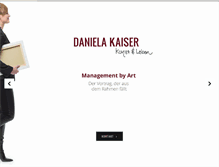 Tablet Screenshot of danielakaiser.com